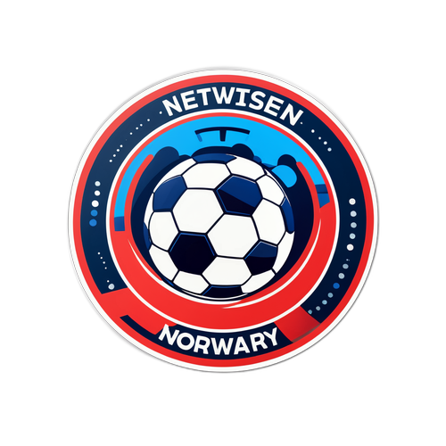 Nettavisen Futuristisk Fotballsticker