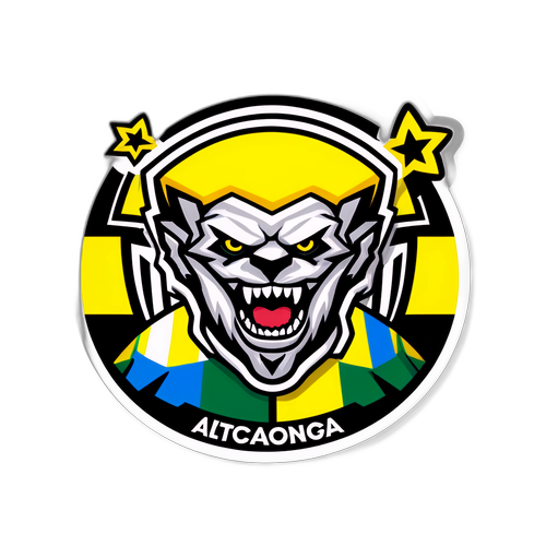 Adesivo da Empolgação Antes de um Jogo