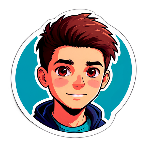 男孩圆形头像