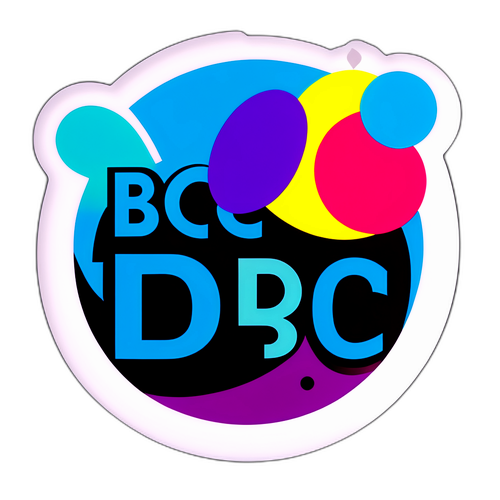 Moderne BBC-logo klistremerke