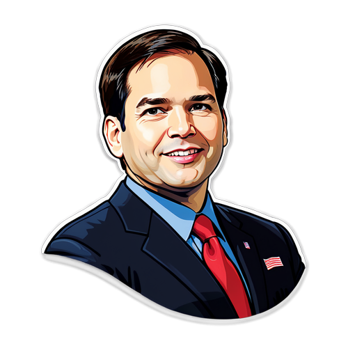 Führung durch Inspiration: Marco Rubio Sticker