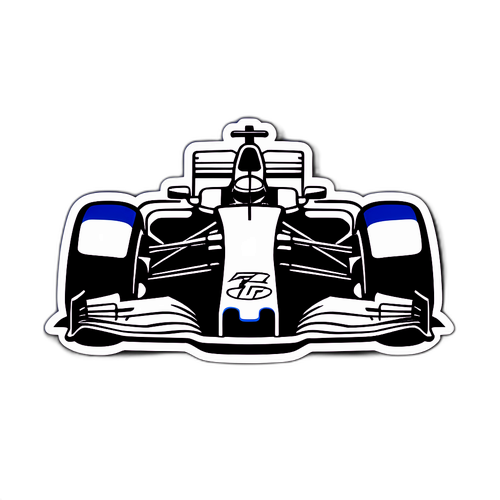 F1 TV Logo met Racewagen