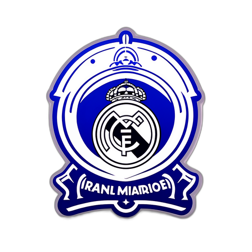 Stiker Perayaan Pertandingan Real Madrid