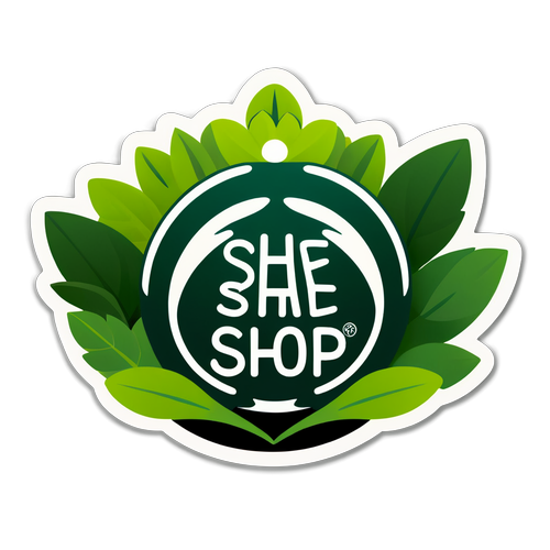 Natuurlijke Verbinding: De Body Shop Sticker