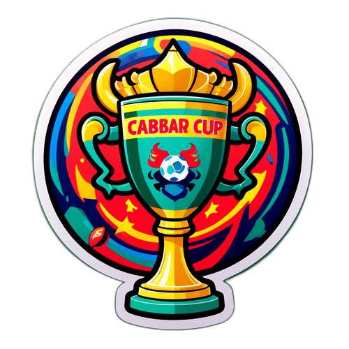 Samolepka vyobrazující Carabao Cup