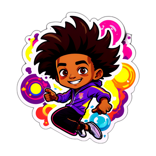 Sticker na Nagpapaabot ng Enerhiya ni Jaden Ivey