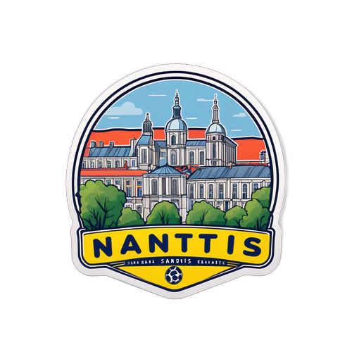 Peisaj Urban din Nantes cu Elemente PSG