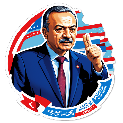 AK Parti Milletvekili Ahmet İyimaya için Yaratıcı Sticker