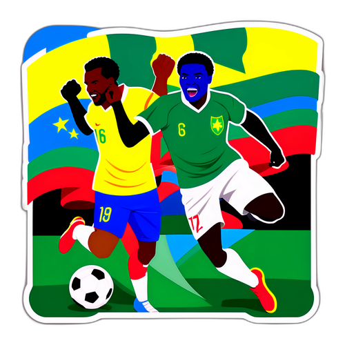 Pertandingan Sepak Bola Antara Cameroon dan Gabon