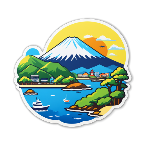 いわき市の美しい風景ステッカー