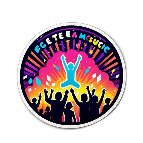Fête de la Musique Sticker