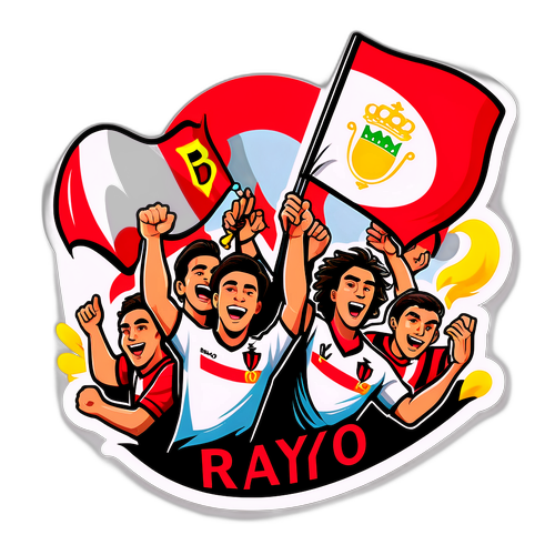 Stiker Rayo Vallecano vs Valencia