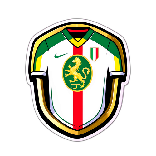 意大利文化元素的優雅徽章