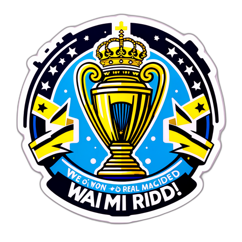 우리는 이겼다! 레알 마드리드 승리 기념 스티커