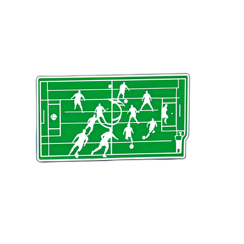 Stiker Padang Bola Ikonik