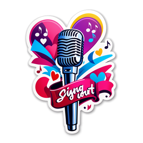 Kelsea Ballerini Inspired Sticker: Sing Your Heart Out