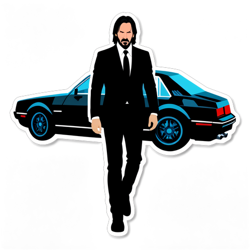 Design Minimalista Ispirato a John Wick 4