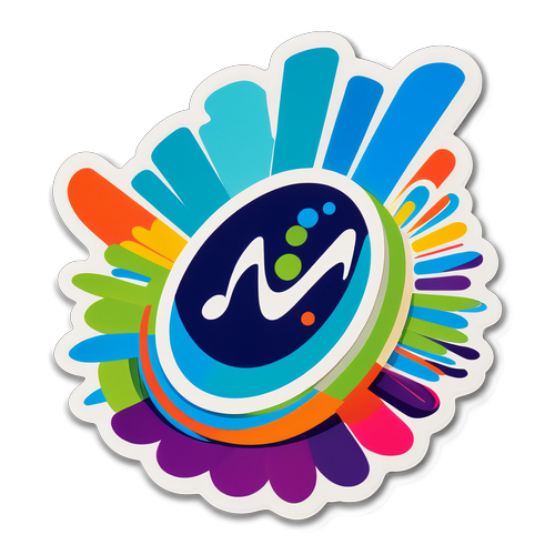 ¡Descubre la Magia del Movistar Arena! Un Sticker Vibrante que Refleja la Fiesta Musical y Deportiva