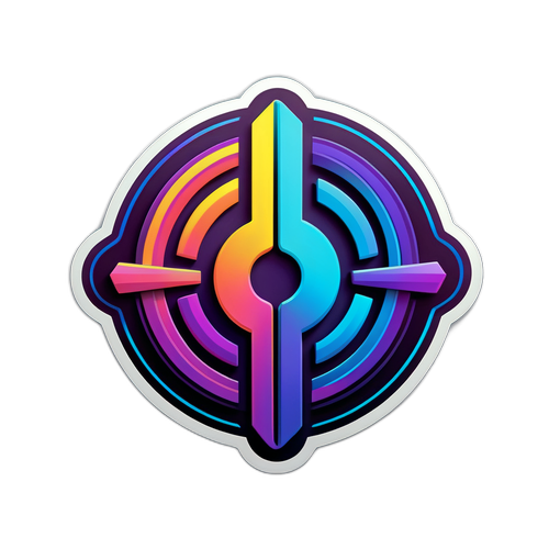 आधुनिक, अमूर्त उच्च-परिभाषा प्रतीक