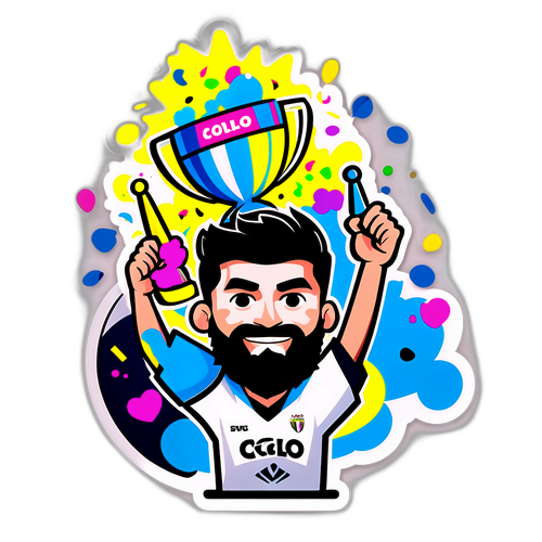 Colo Colo levantando un trofeo