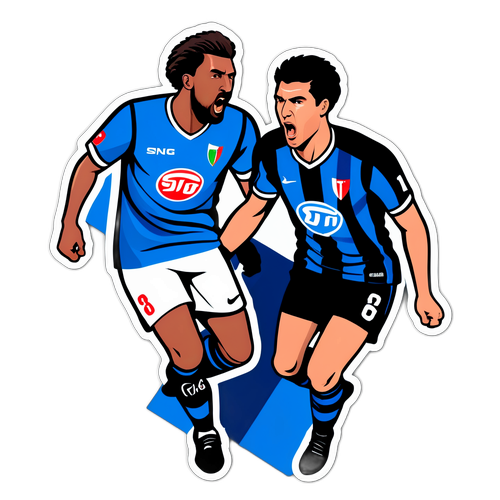 Reka Bentuk Pelekat Bergaya: Pertarungan Cremonese dan Atalanta