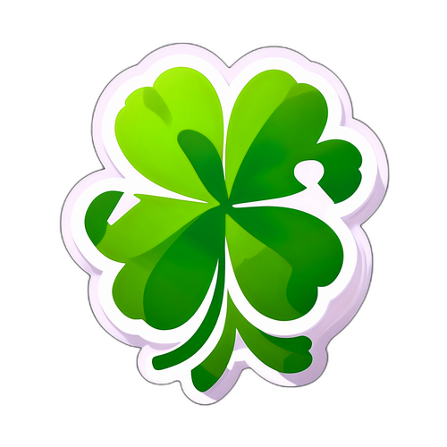 Disenyong Sticker ng Mga Numero ng Lotto na may Kasamang Simbolo ng Swerte