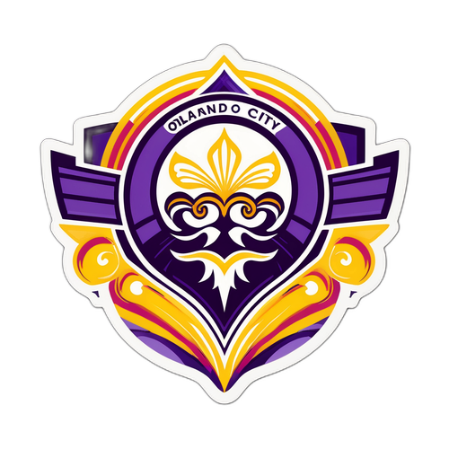 Orlando City Emblem Sticker