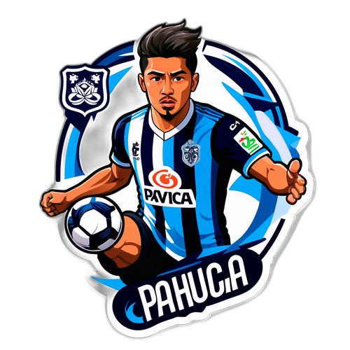 Adesivo Artístico do CF Pachuca