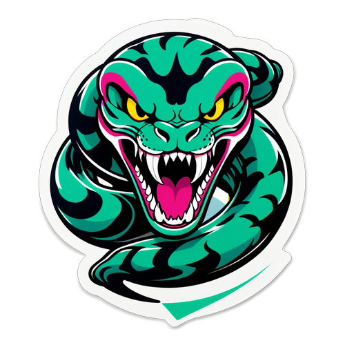 Vibrant Vipers Kristiansand Sticker