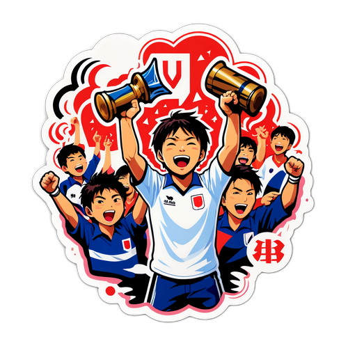 勝利の瞬間: 西岡良仁の喜び