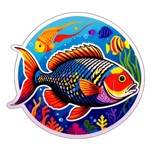 自然之美的色彩鱼