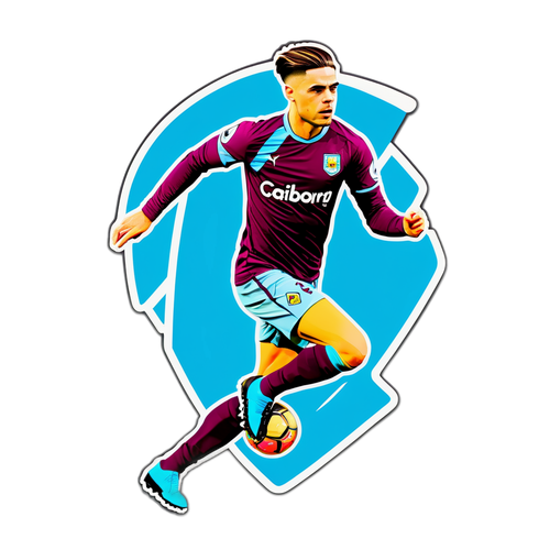 Jack Grealish Futbolcu Sticker