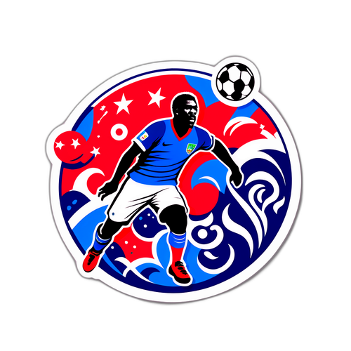 Arte que celebra os momentos históricos dos jogos da Bahia