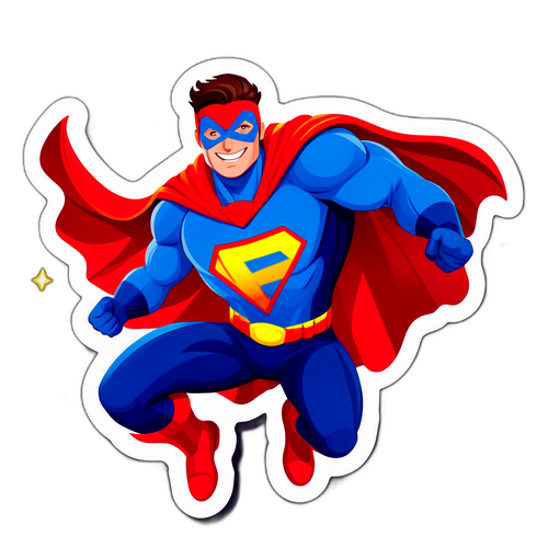 Superhero Letter 'F'