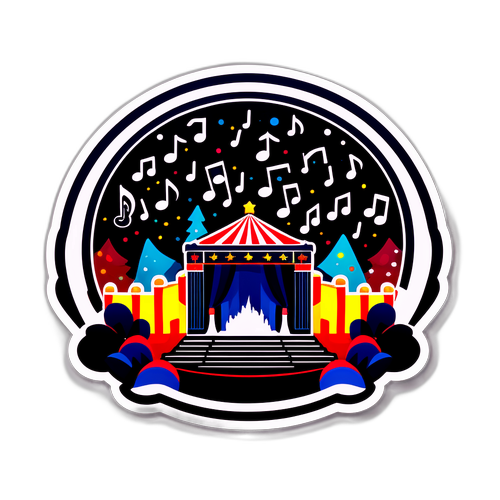 Festiv Sticker med Royal Arena