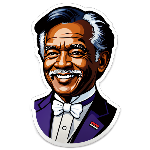 Unveiling the Legacy: Celebrate Donald Harris with a Stunning Heritage Sticker!