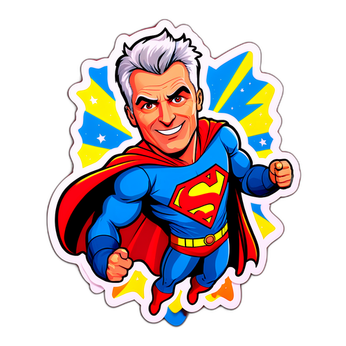 Franck Dubosc en Super-héros