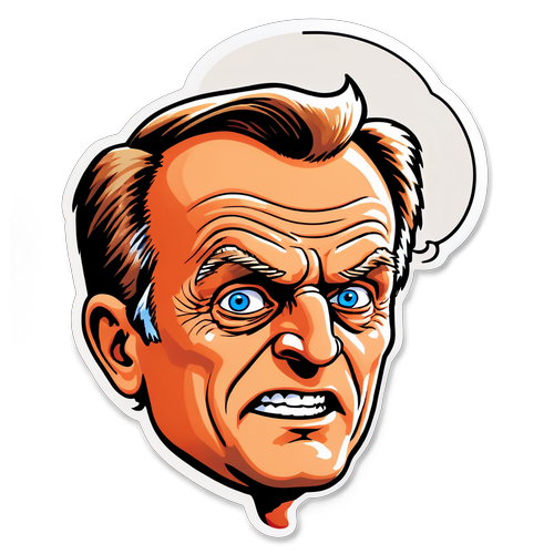 Donald Tusk w komiksowym stylu: Co naprawdę myśli lider opozycji?