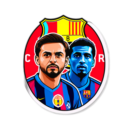 Nhãn dán trận đấu Espanyol vs Barcelona