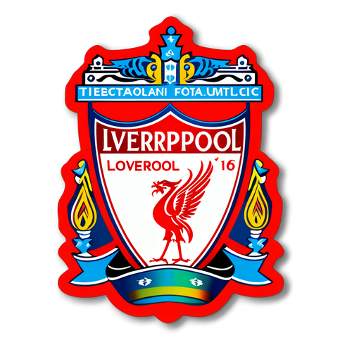 Vibrant Liverpool FC Klistremerke