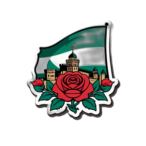 Conception d'une étiquette représentant le drapeau de la Bulgarie