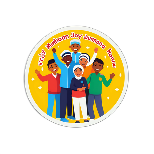 Stiker Motivasi Sumbangan Tunai Rahmah