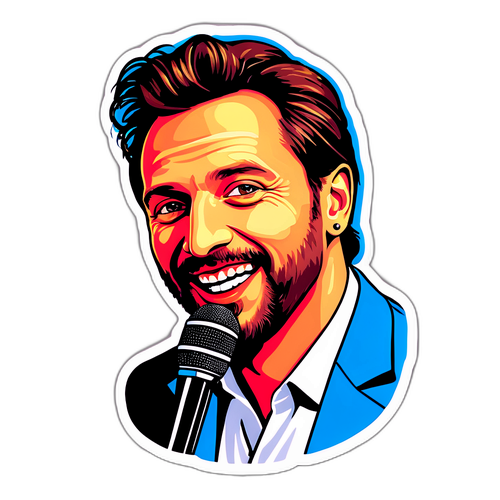 Dávid Miller színes matricája