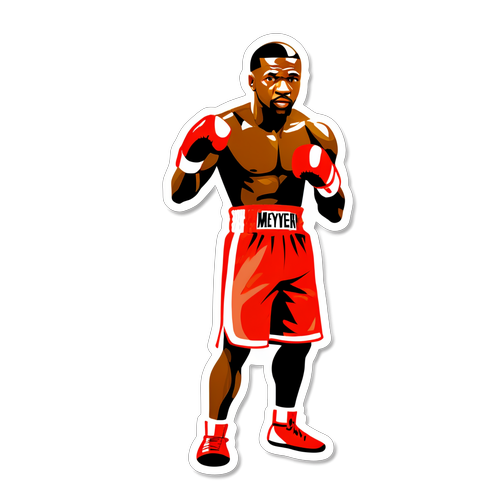 Spotlight Champion: Sticker ni Floyd Mayweather na Magdudulot ng Inspirasyon sa Bawat Laban!