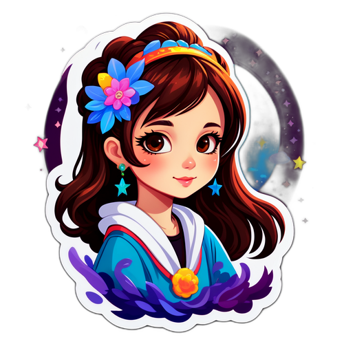 夢幻場景中的Dilireba