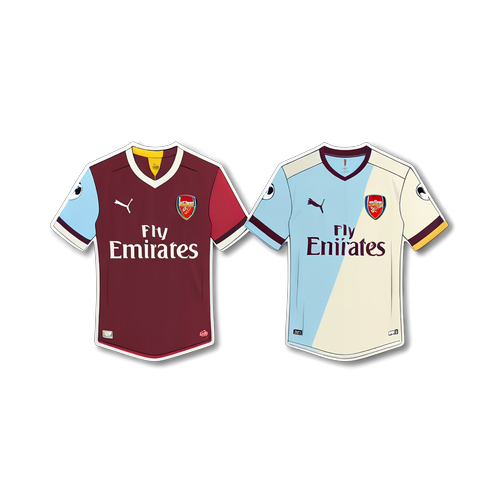 Rekaan Minimalis Jersi Arsenal dan Aston Villa