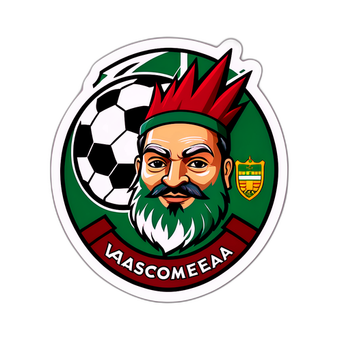 Autocollant Vasco da Gama-Fluminense