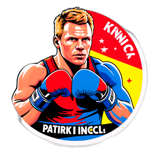 Dynamický portrét Patrika Kincla v ringu