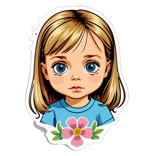 Egyedi rajz Madeleine McCann emlékére