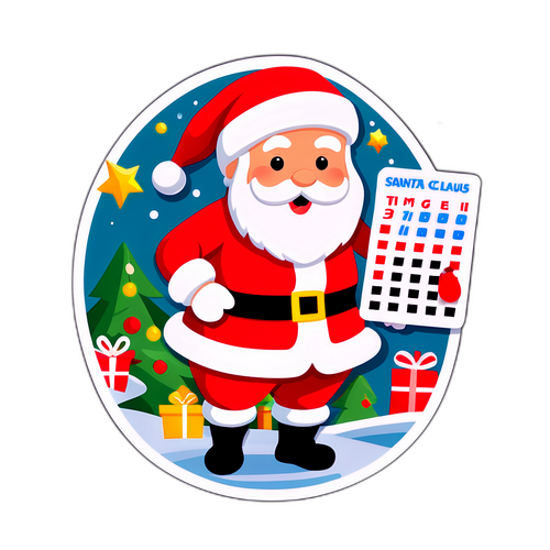 Jultomten med Julkalender